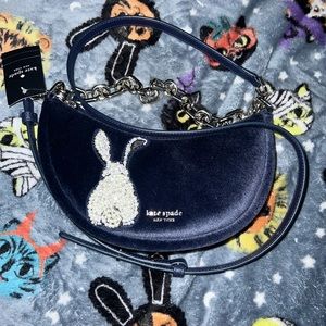 Kate Spade Smile Bunny Small Crossbody Bag NEW